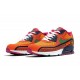 Women/Men Sports Shoes Nike Air Max 90 Orange Pink