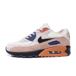 Women/Men Sports Shoes Nike Air Max 90 Pink Black CI5646-001