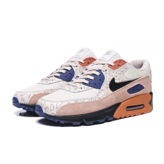 Women/Men Sports Shoes Nike Air Max 90 Pink Black CI5646-001