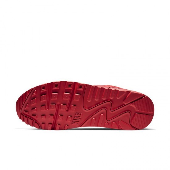 Women/Men Sports Shoes Nike Air Max 90 Red