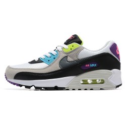Women Sports Shoes Nike Air Max 90 Black Grey DR9900-100