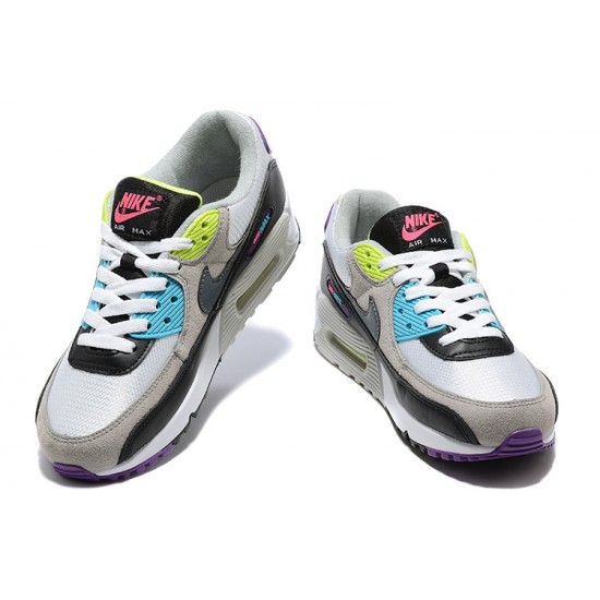 Women Sports Shoes Nike Air Max 90 Black Grey DR9900-100