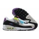 Women Sports Shoes Nike Air Max 90 Black Grey DR9900-100