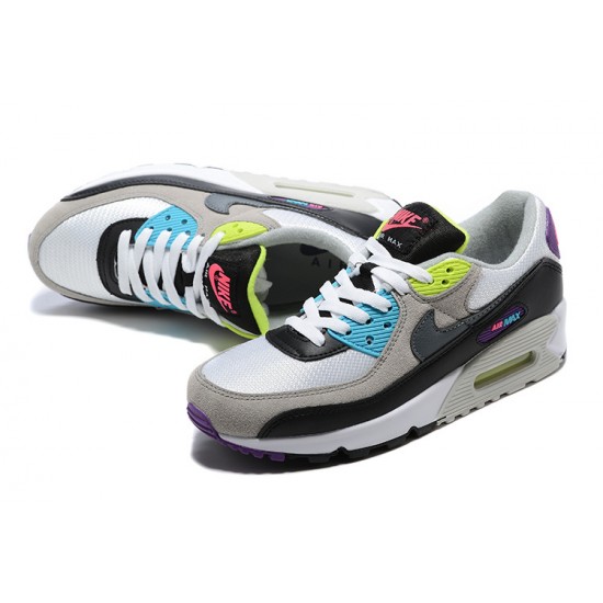 Women Sports Shoes Nike Air Max 90 Black Grey DR9900-100