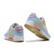 Women Sports Shoes Nike Air Max 90 Pink Blue DJ9997-100