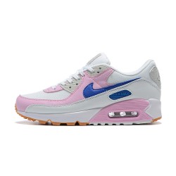 Women Sports Shoes Nike Air Max 90 White Pink DX3316-100