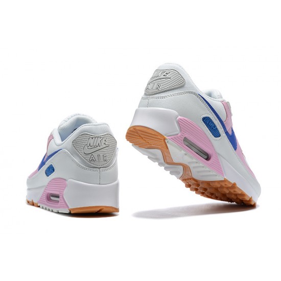 Women Sports Shoes Nike Air Max 90 White Pink DX3316-100