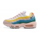Women Sports Shoes Nike Air Max 95 TT Yellow Pink White DQ9323-200