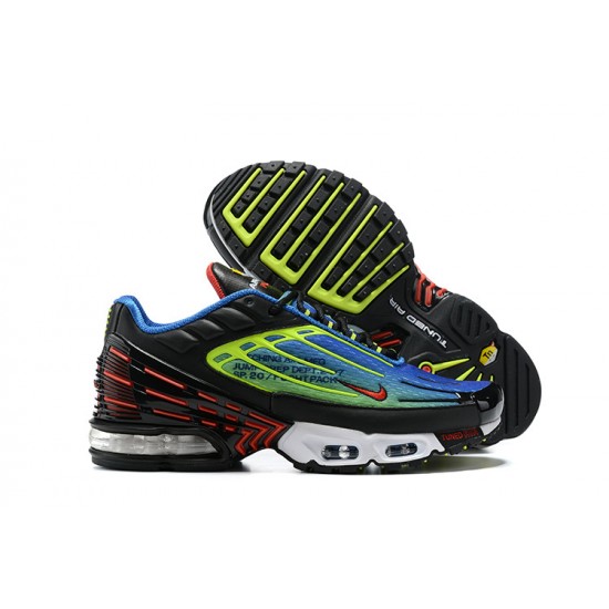 Men Sports Shoes Nike Air Max Plus 3 Black Blue CU4710-400
