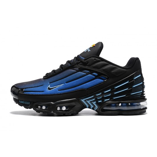 Men Sports Shoes Nike Air Max Plus 3 Black Blue DZ4508-001