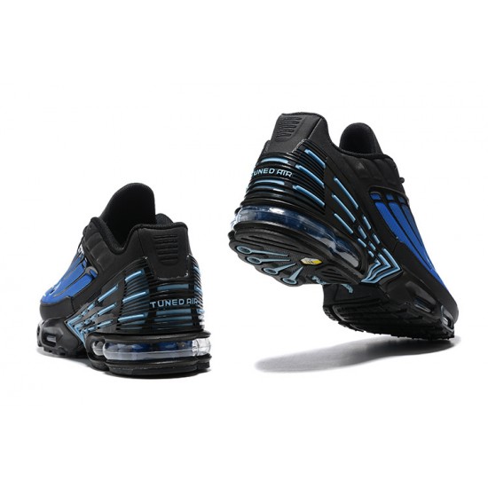 Men Sports Shoes Nike Air Max Plus 3 Black Blue DZ4508-001