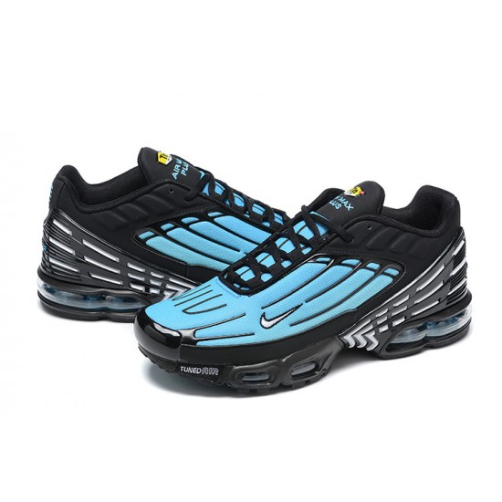 Men Sports Shoes Nike Air Max Plus 3 Black Blue FQ2417-001