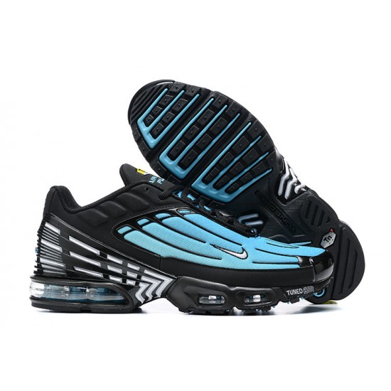 Men Sports Shoes Nike Air Max Plus 3 Black Blue FQ2417-001