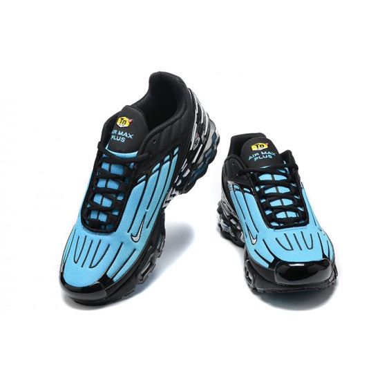Men Sports Shoes Nike Air Max Plus 3 Black Blue FQ2417-001