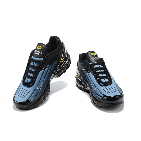 Men Sports Shoes Nike Air Max Plus 3 Black Blue