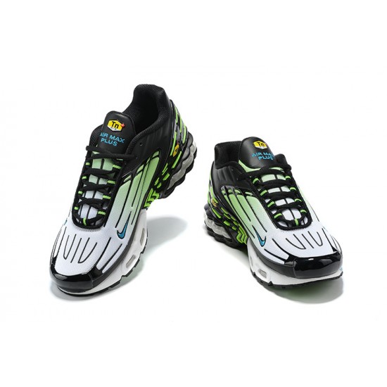 Men Sports Shoes Nike Air Max Plus 3 Black Green DM2835-001