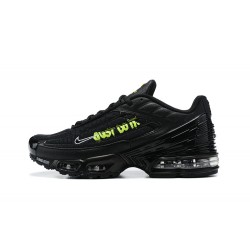 Men Sports Shoes Nike Air Max Plus 3 Black Green