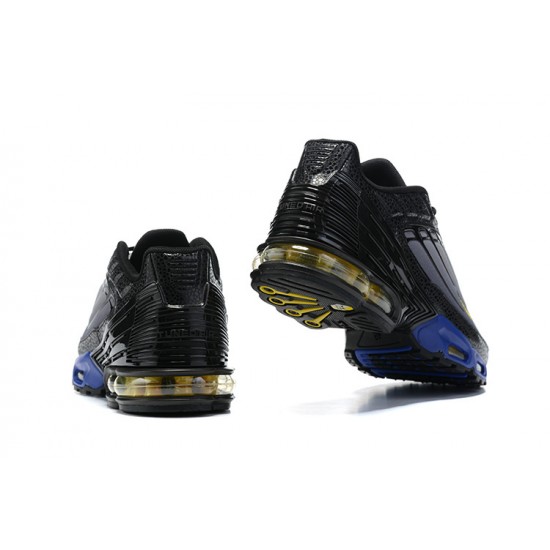 Men Sports Shoes Nike Air Max Plus 3 Black Grey