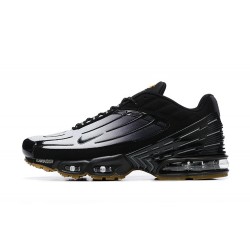 Men Sports Shoes Nike Air Max Plus 3 Black Grey and Brown