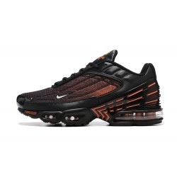Men Sports Shoes Nike Air Max Plus 3 Black Orange FB3352-001