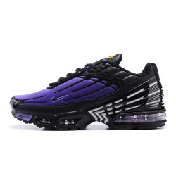 Men Sports Shoes Nike Air Max Plus 3 Black Purple CD7005-100