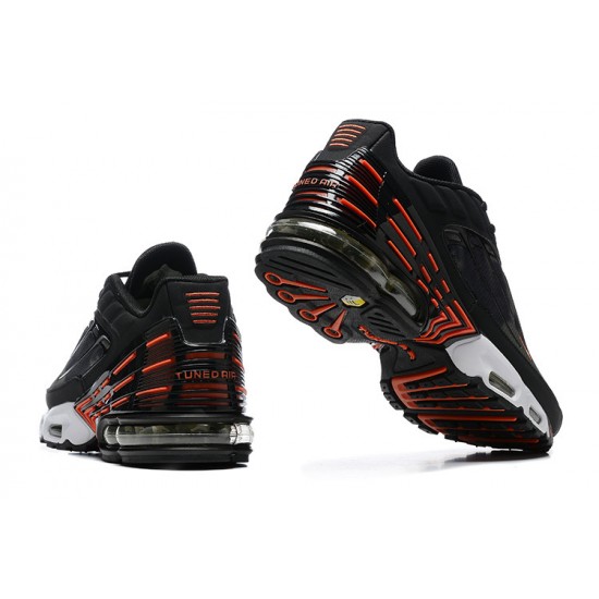 Men Sports Shoes Nike Air Max Plus 3 Black Red FV6914-001