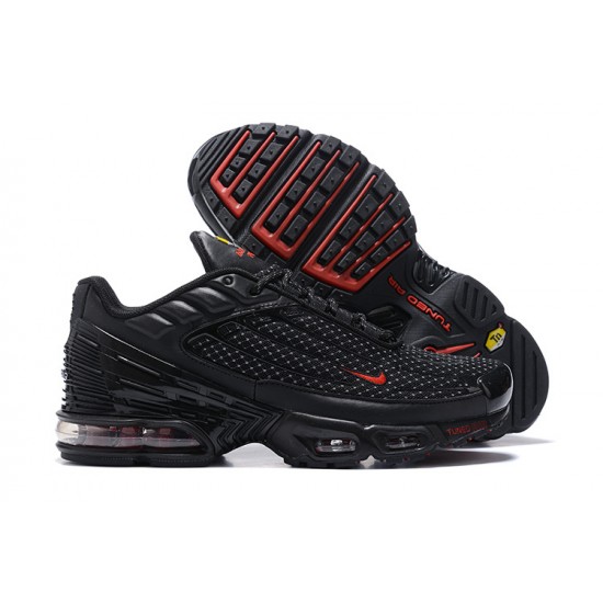 Men Sports Shoes Nike Air Max Plus 3 Black