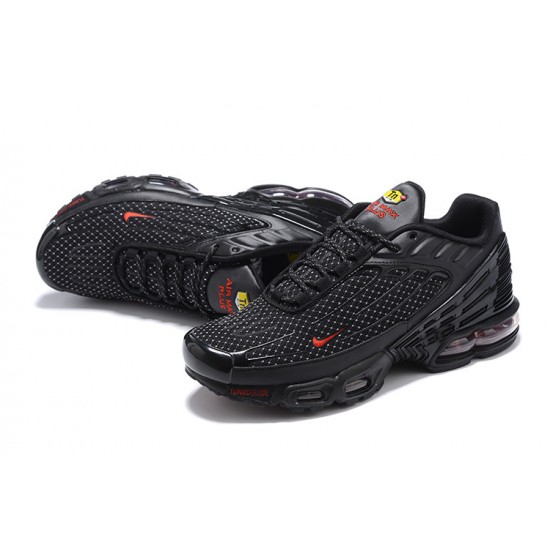 Men Sports Shoes Nike Air Max Plus 3 Black