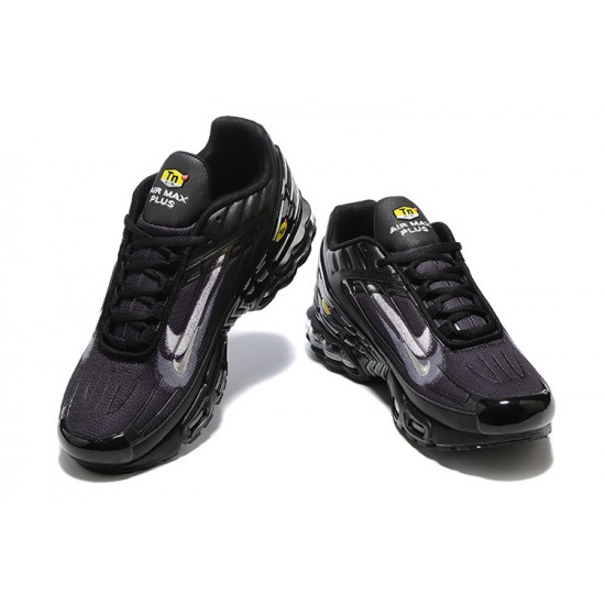 Men Sports Shoes Nike Air Max Plus 3 Black White FD0659-001