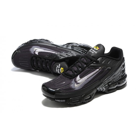 Men Sports Shoes Nike Air Max Plus 3 Black White FD0659-001