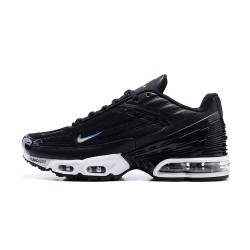 Men Sports Shoes Nike Air Max Plus 3 Black White
