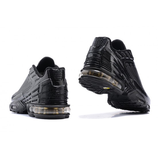 Men Sports Shoes Nike Air Max Plus 3 Black Yellow CK6716-010