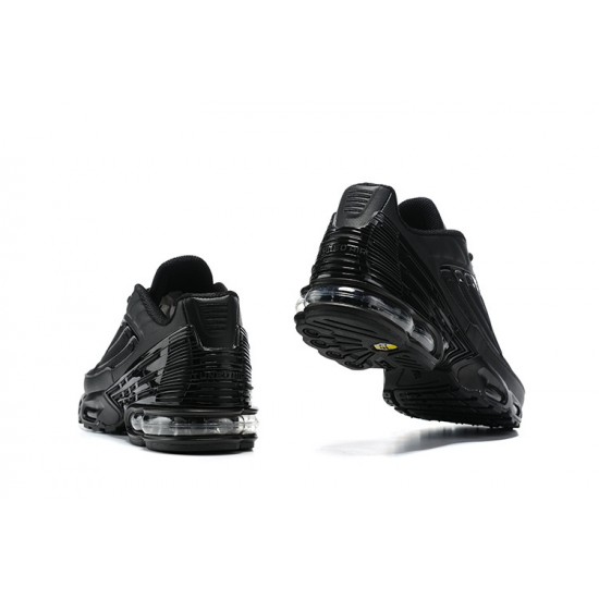 Men Sports Shoes Nike Air Max Plus 3 Black Yellow