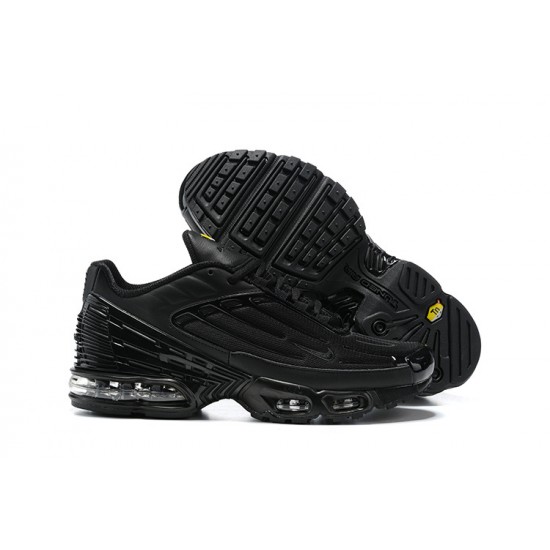 Men Sports Shoes Nike Air Max Plus 3 Black Yellow