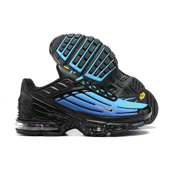 Men Sports Shoes Nike Air Max Plus 3 Blue Black