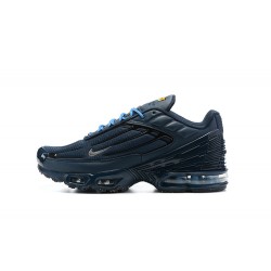 Men Sports Shoes Nike Air Max Plus 3 Blue Grey