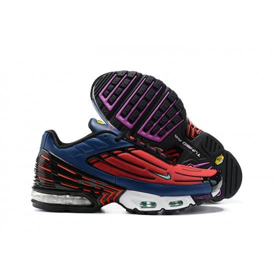 Men Sports Shoes Nike Air Max Plus 3 Blue Red CD6871-401