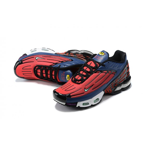 Men Sports Shoes Nike Air Max Plus 3 Blue Red CD6871-401
