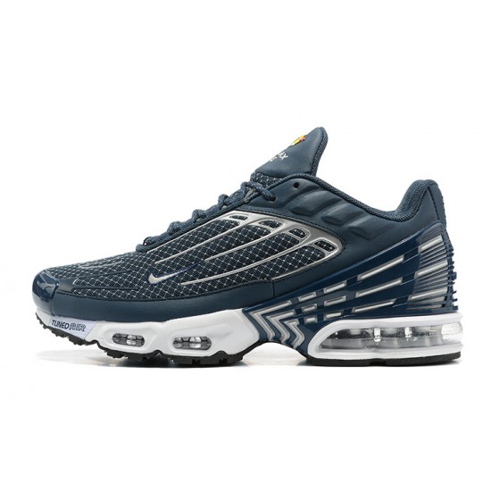 Men Sports Shoes Nike Air Max Plus 3 Blue Silver DO6385-402