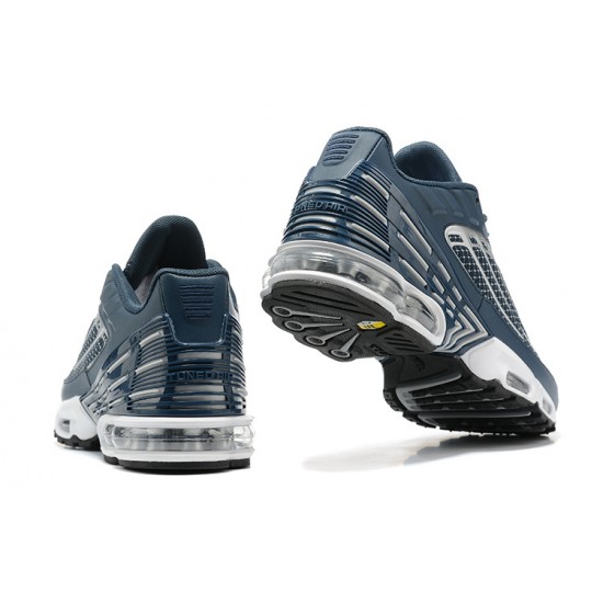 Men Sports Shoes Nike Air Max Plus 3 Blue Silver DO6385-402