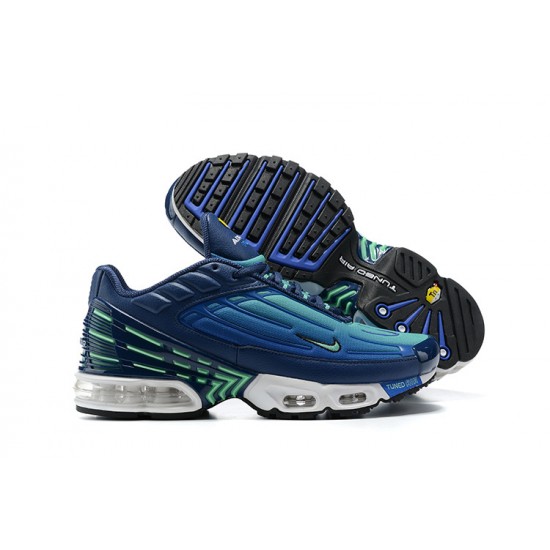 Men Sports Shoes Nike Air Max Plus 3 Blue White CJ9684-400