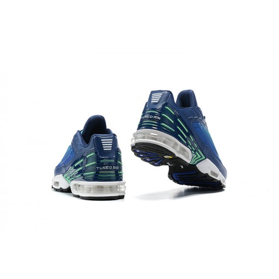 Men Sports Shoes Nike Air Max Plus 3 Blue White CJ9684-400
