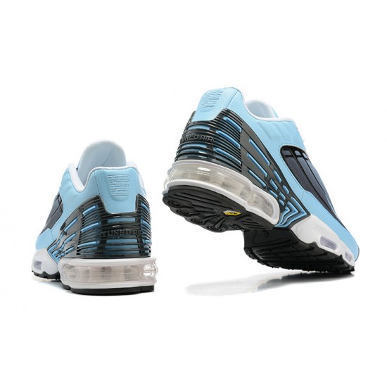 Men Sports Shoes Nike Air Max Plus 3 Blue and Black