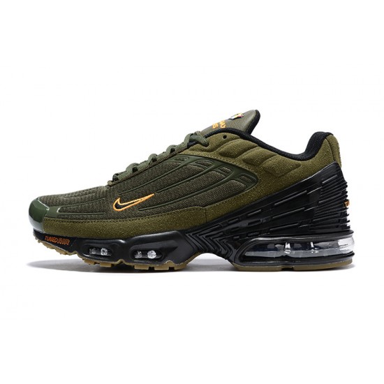 Men Sports Shoes Nike Air Max Plus 3 Green Black DZ4502-200