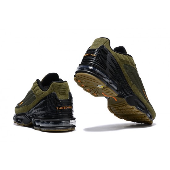 Men Sports Shoes Nike Air Max Plus 3 Green Black DZ4502-200