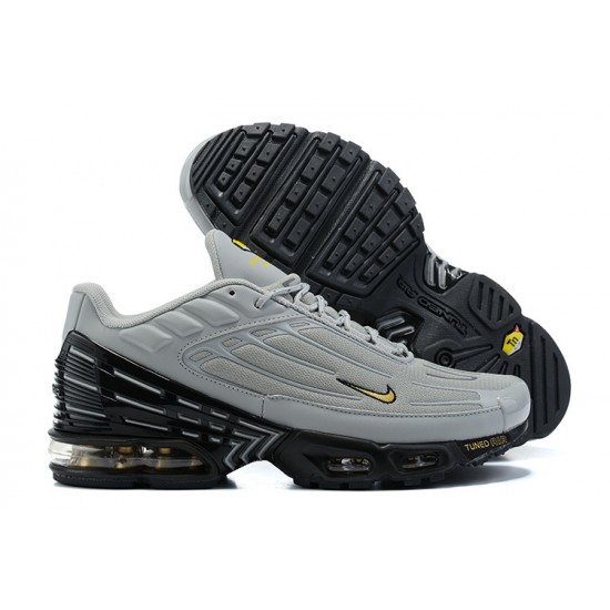 Men Sports Shoes Nike Air Max Plus 3 Grey Black DQ1105-001