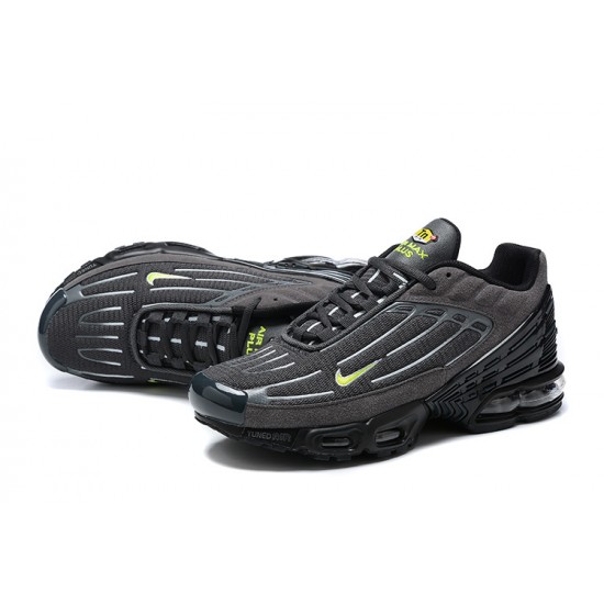Men Sports Shoes Nike Air Max Plus 3 Grey Black FQ2387-001