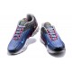 Men Sports Shoes Nike Air Max Plus 3 Grey Blue and Purple