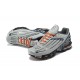 Men Sports Shoes Nike Air Max Plus 3 Grey Orange and Black DM2560-001