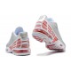 Men Sports Shoes Nike Air Max Plus 3 Grey Silver and Red  CK5178-072